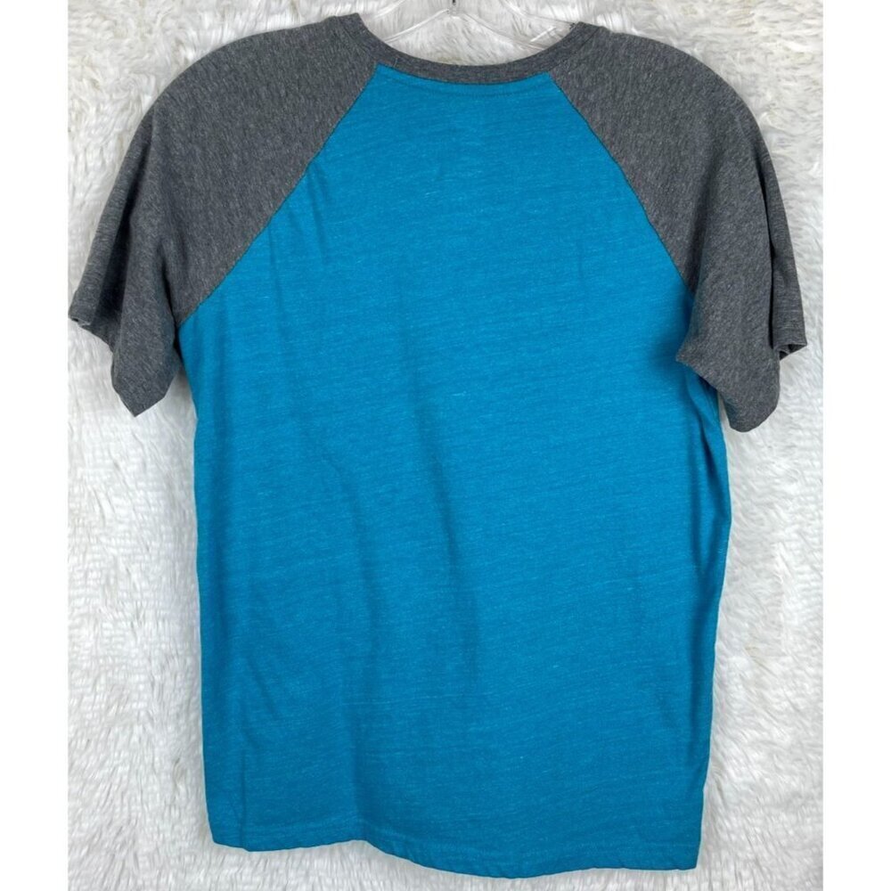 2 Boys Urban Pipeline Ultimate SuperSoft Large Husky Shirts Red Blue Gray Raglan - Picture 7 of 7